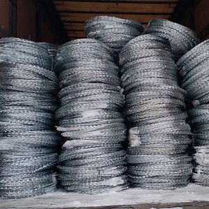 Проволока колючая СББ 500х61х3